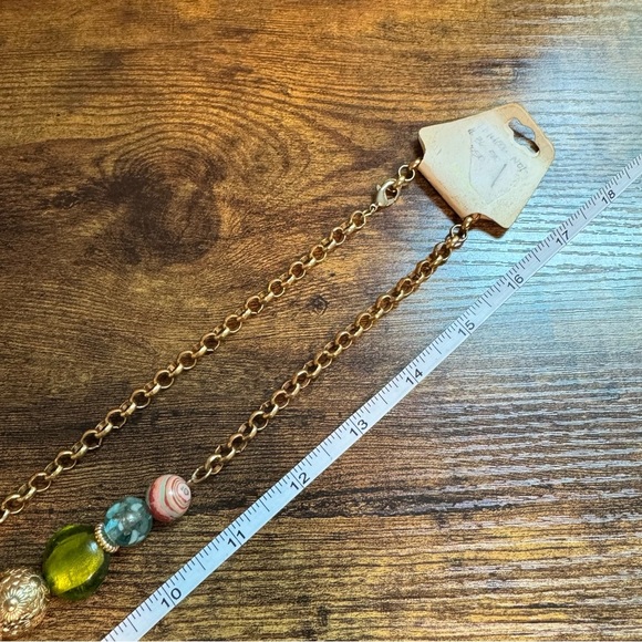 Vintage M. Haskell Bohemian Chunky Mixed Bead Necklace - Picture 4 of 6